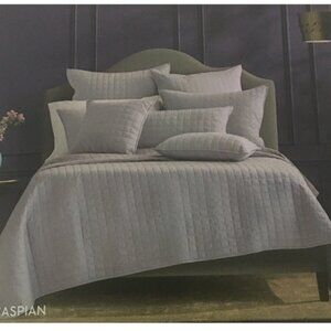 NWT NEW J. Queen New York EURO Sham CASPIAN 100% COTTON Face & Back MSRP: $50
